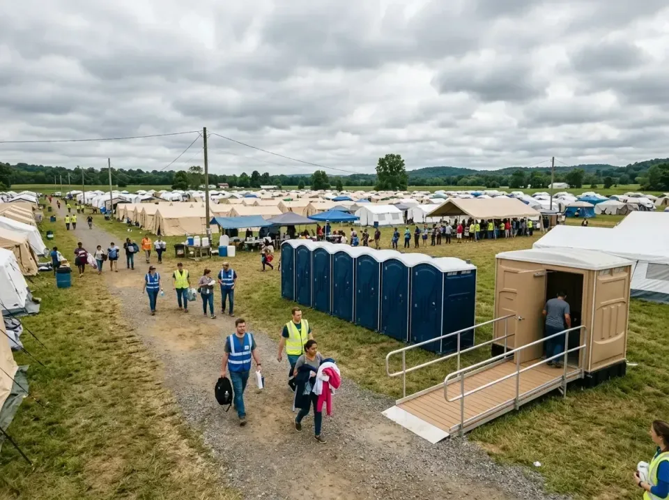 disaster-relief-camp-restrooms-010 — frequently asked questions, Dumpster & Portable Bathrooms Rental in Marengo, IA